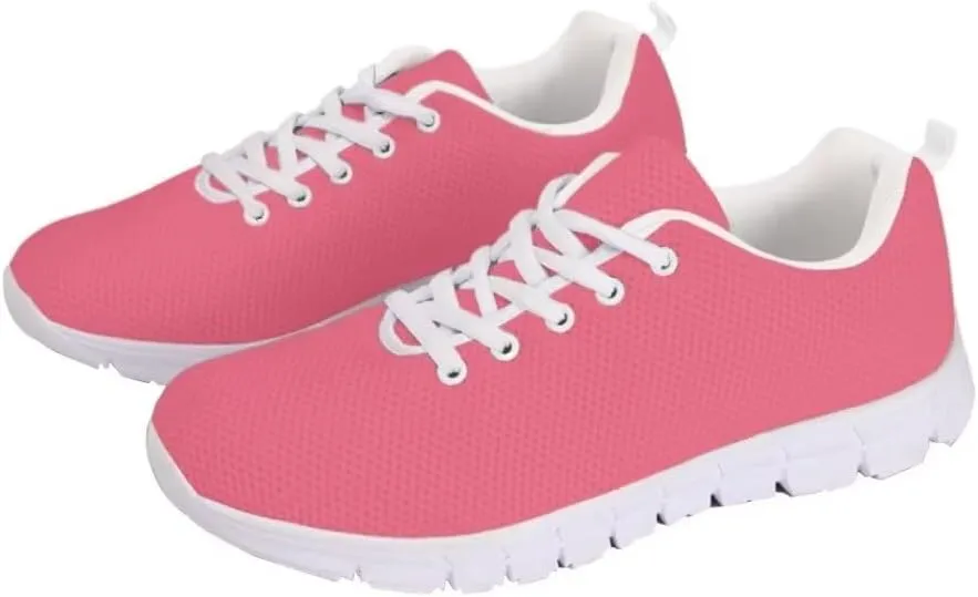 Jeiento Unisex Outdoor Running Shoes - White With Multicolor - Women, Men, Teenager - Non Slip, Breathable, Flexible - Running, Workouts - Casual, Spring, Summer, Fall