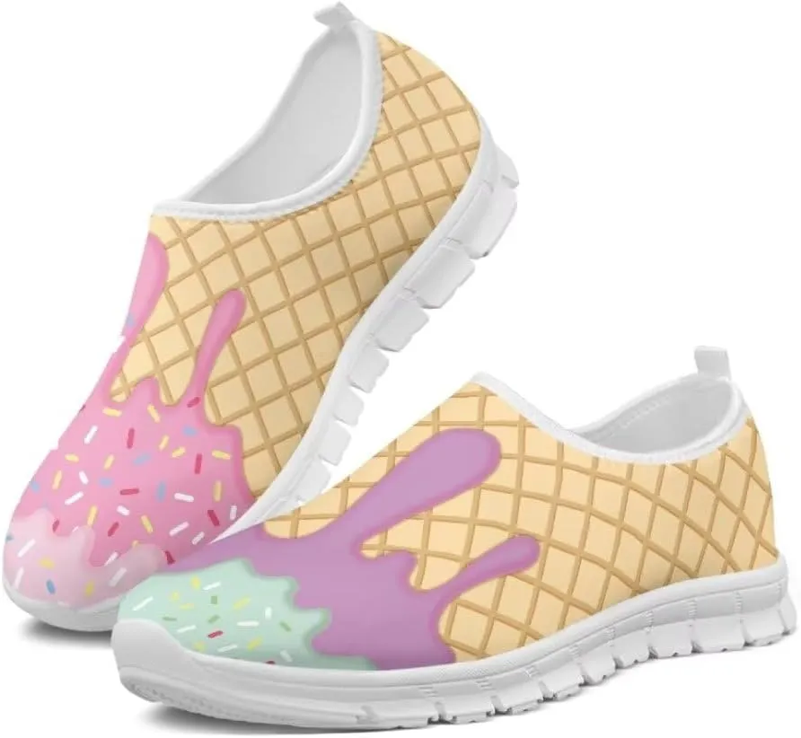 Jeiento Women's Go Walk Sneaker Lightweight Slip-On Loafers Travel Shoes Business Casual Shoes Tennis Shoes Non Slip Dressy Shoes