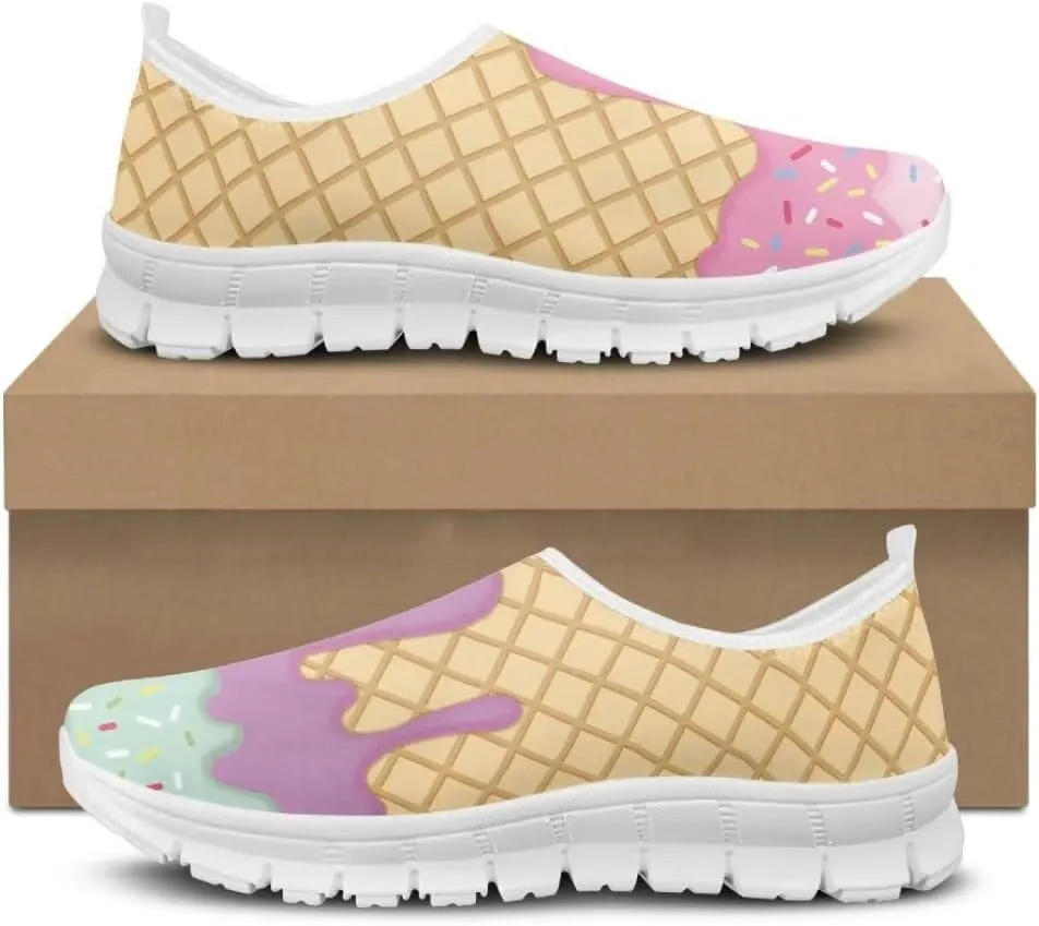 Jeiento Women's Go Walk Sneaker Lightweight Slip-On Loafers Travel Shoes Business Casual Shoes Tennis Shoes Non Slip Dressy Shoes