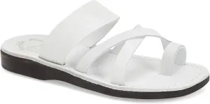 Jerusalem Sandals The Good Shepherd - Leather Toe Loop Slide - Men Sandals