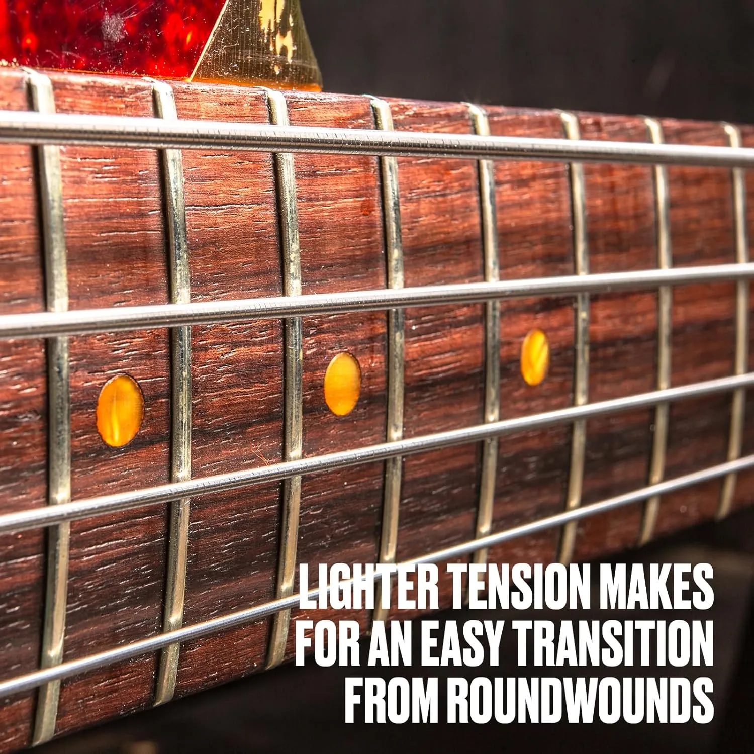 JIM DUNLOP Stainless Steel Flatwound Bass 30-125 | 6-String (DBFS30125)