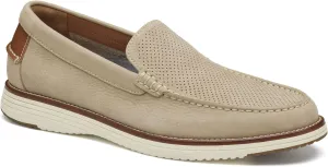 Johnston & Murphy Upton Perf Venetian Loafers, Casual Dress Loafers for Men, Slip-On Moccasins