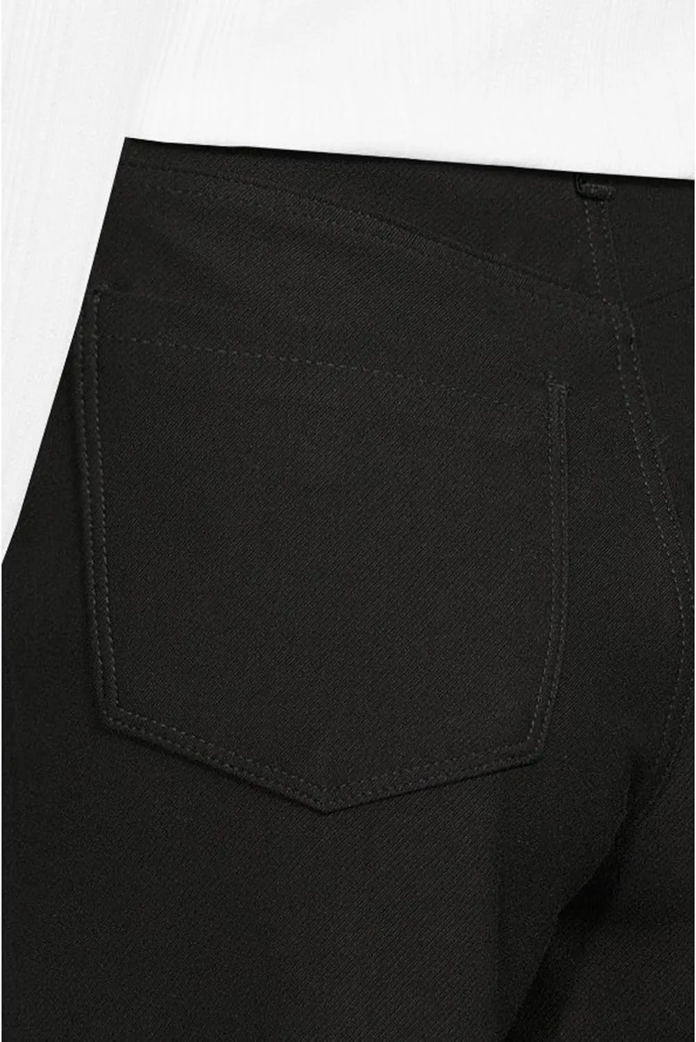 KUT from the Kloth Women's Petite Jodi-High-Rise Wide Leg Pants in Black