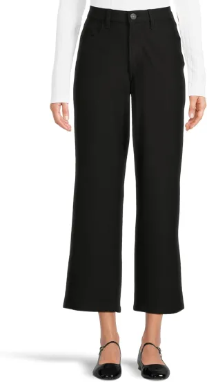 KUT from the Kloth Women's Petite Jodi-High-Rise Wide Leg Pants in Black