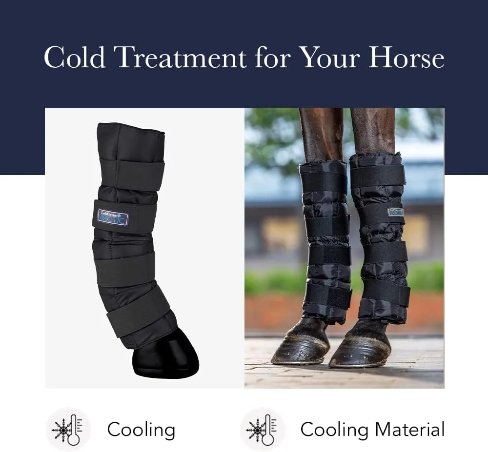 LeMieux Arctic Ice Therapy Horse Boots - Protective Gear and Training Equipment - Equine Boots, Wraps & Accessories
