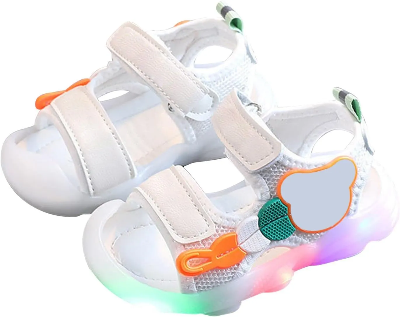 Light up Shoes for Infant Toddler Sandal with LED Light up 𝐒parkle Breathable Lightweight Casual Casual Sneakers