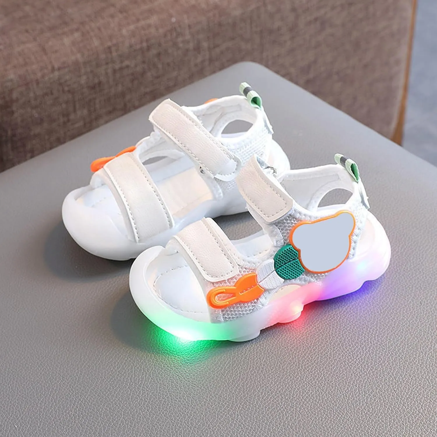 Light up Shoes for Infant Toddler Sandal with LED Light up 𝐒parkle Breathable Lightweight Casual Casual Sneakers