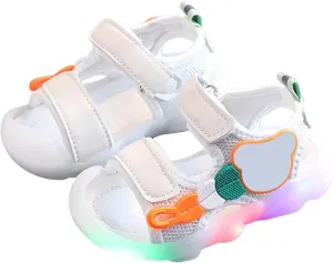 Light up Shoes for Infant Toddler Sandal with LED Light up 𝐒parkle Breathable Lightweight Casual Casual Sneakers