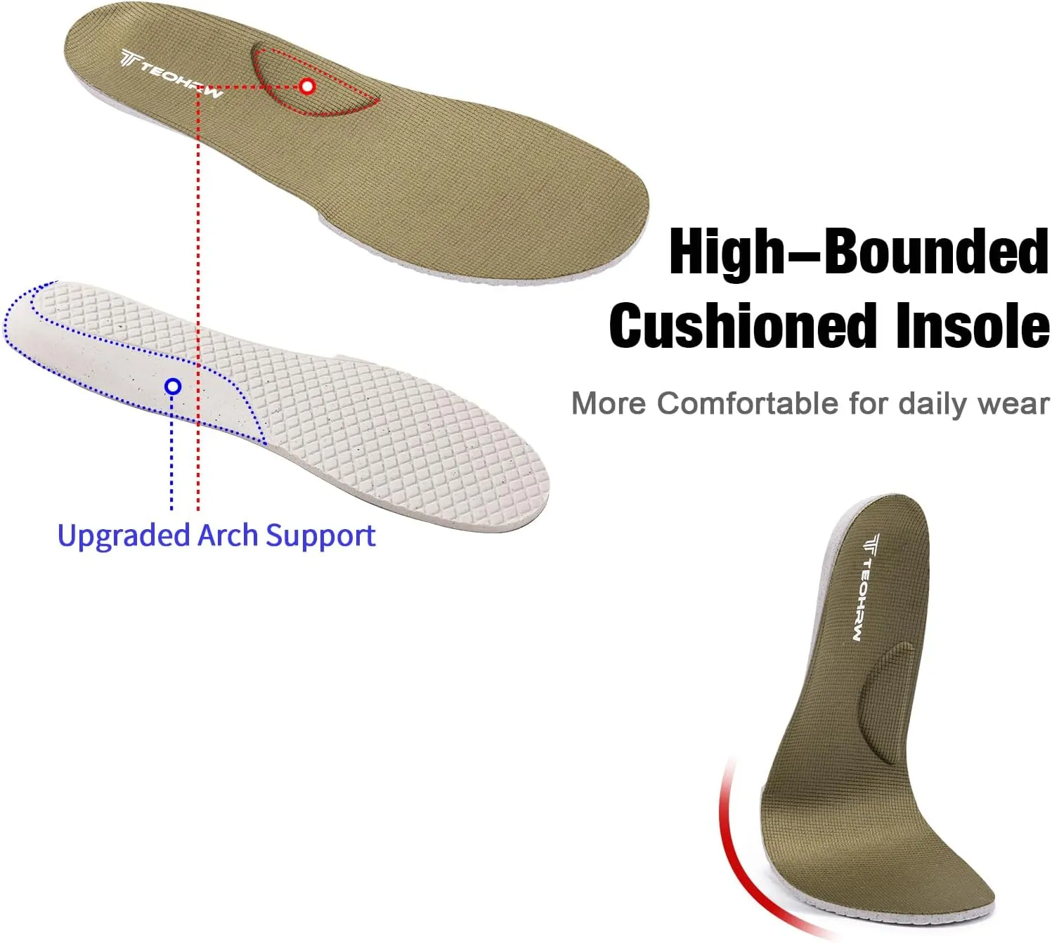 Men Extra Wide Width Sneakers Comfort Walking Shoes Relieve Foot Pain Wide Toe Box with Arch Support