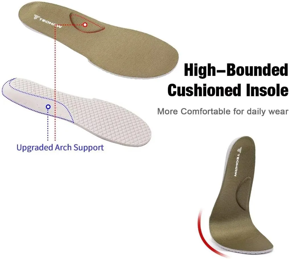 Men Extra Wide Width Sneakers Comfort Walking Shoes Relieve Foot Pain Wide Toe Box with Arch Support
