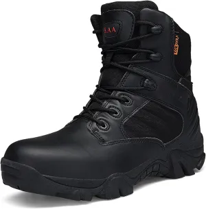 Men's Military Tactical Boots Outdoor Mountaineering Trekking Commando Tactical Boots Backpacking Boots Combat Boots
