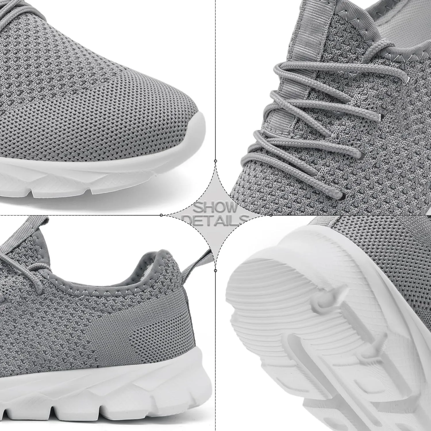 Mens Running Shoes Fashion Sneakers Tennis Walking Shoes Lightweight Athletic Gym Workout Shoes