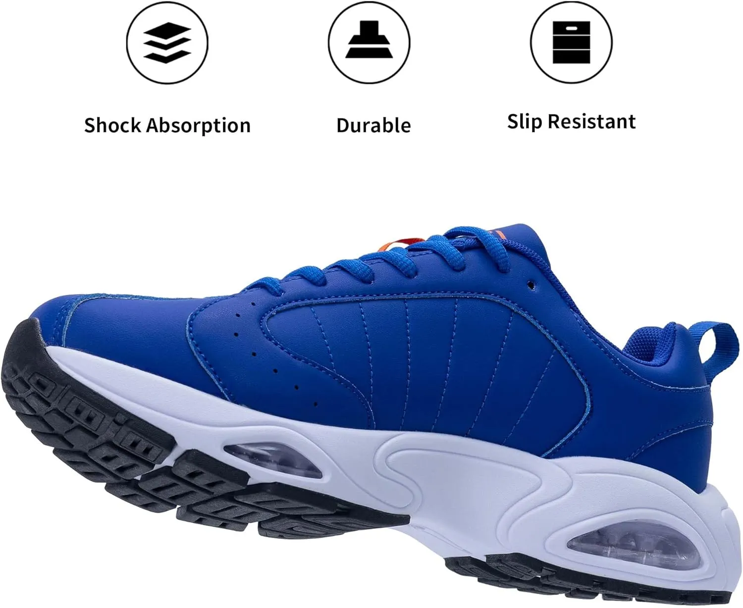 Mens Tennis Running Shoes Air Athletic Comfortable Walking Shoes Gym Jogging Workout Breathable Fashion Sneaker Size US 7-13