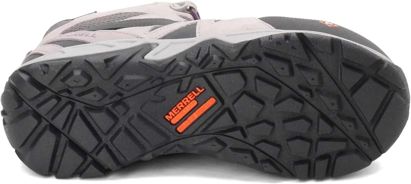 Merrell Women's Siren Mid Waterproof Alloy Toe Work Boots Wp at-Brindle/Boulder