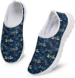 Mesh Slip on Shoes for Women: Casual Walking Shoe Non Slip Comfort Fashion Tennis Shoes Lightweight Sneaker for Work