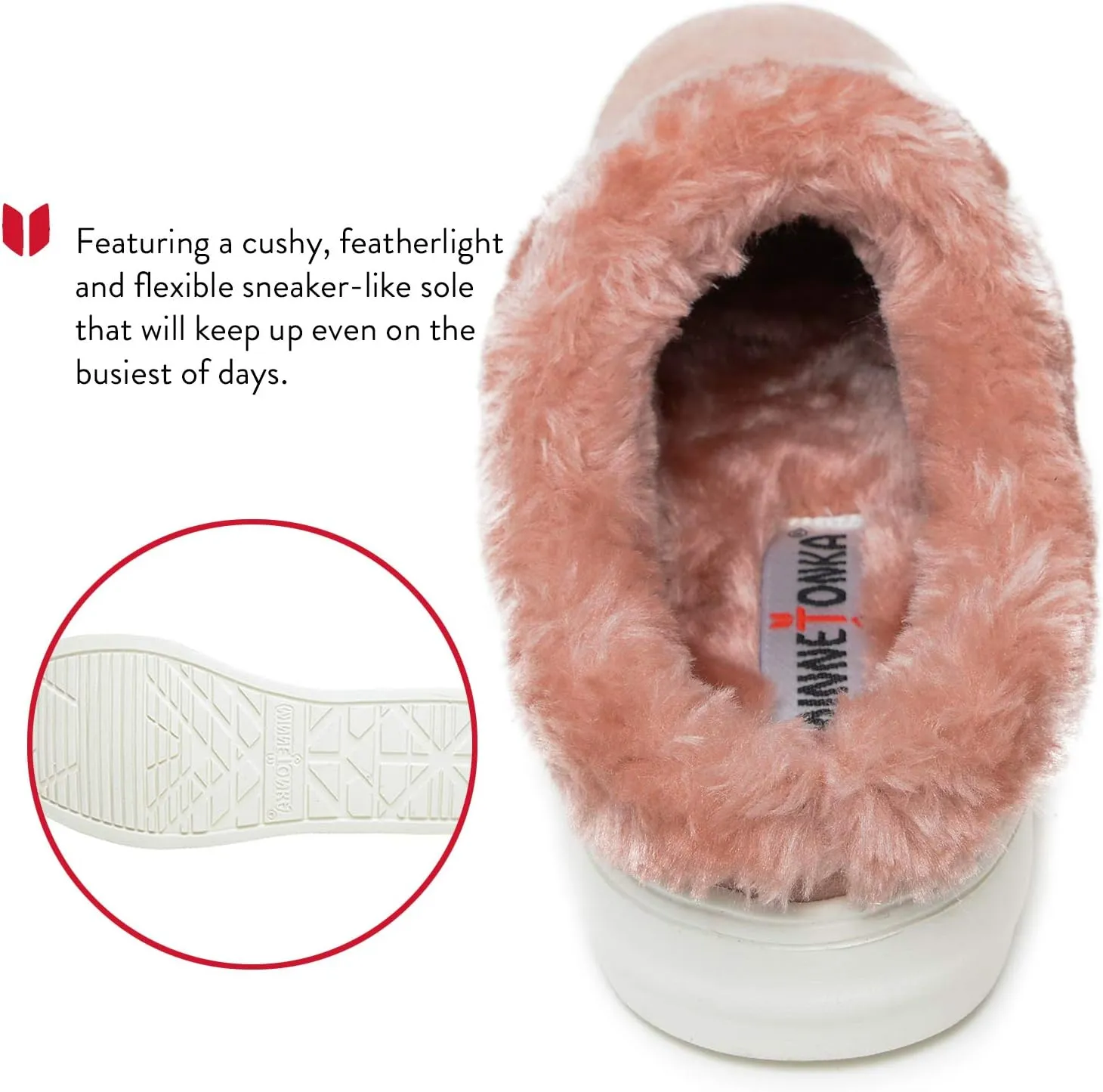 Minnetonka Women's Windy Open Back Slipper