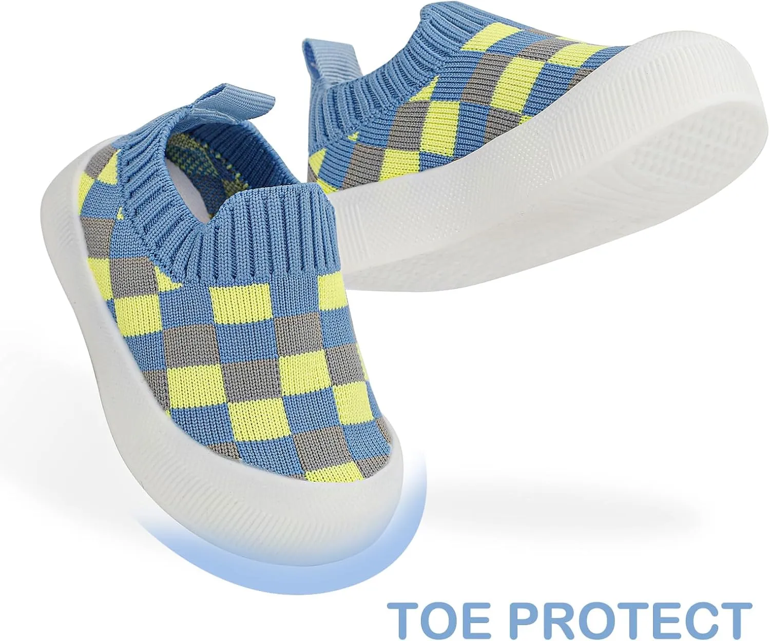 MK MATT KEELY Baby Shoes Boys Girls First Walkers Shoes Toddler Breathable Non-Slip Sneakers Infant Lightweight Tennis Shoes