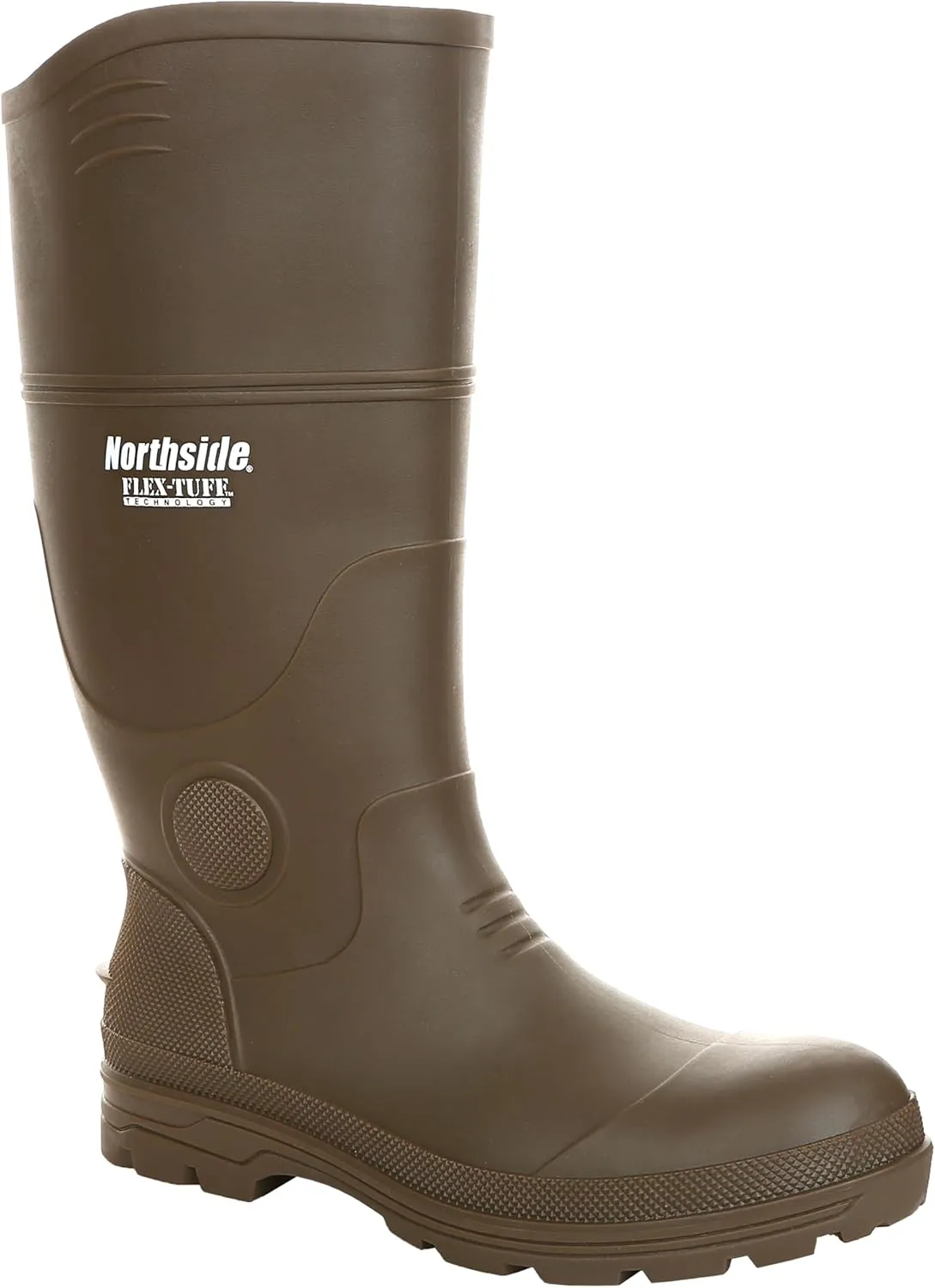 Northside Mens Walcot CT FLEX-TUFF Protective Waterproof Work Boots - Composite Toe Comfort Insole Rubber Boot - Lightweight Chore Boots