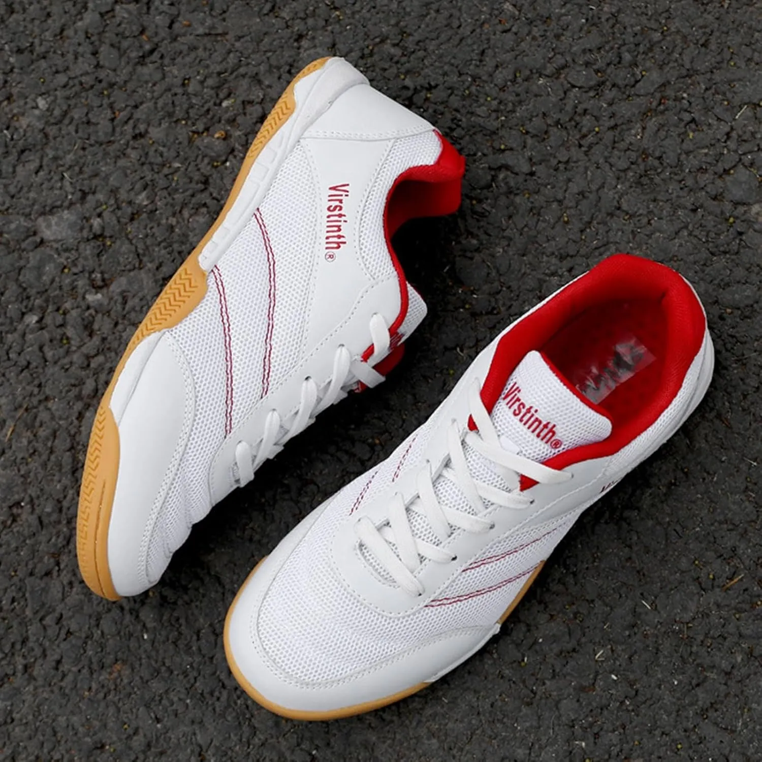 ONAIC Pickleball Shoes for Men Women, Mesh Indoor Court Shoes Breathable Lightweight Sneakers for Badminton, Table Tennis