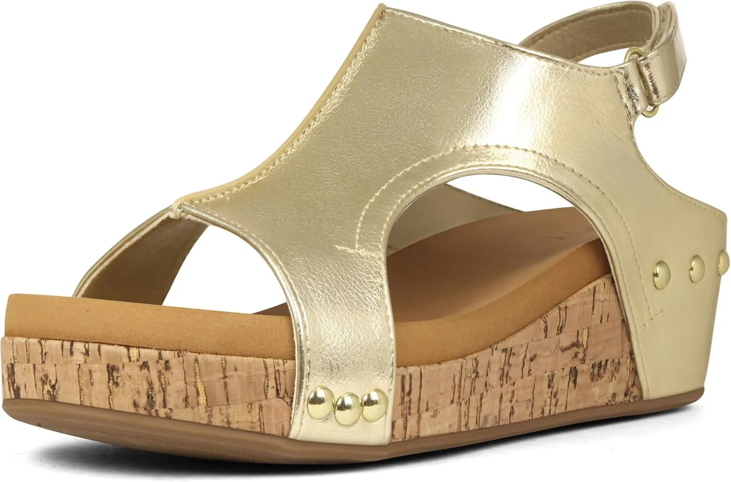 PARTY Womens Wedge Sandals With Strap for Dressy Ladies Sandals Casual Wedge