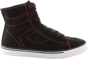 Pastry Cassatta Stretch Canvas Dance Sneakers, Black/Red, Size 6