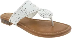 Pierre Dumas Women's Rosetta 20 White
