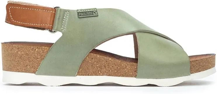 PIKOLINOS Wedge Sandals Leather Mahon for Woman