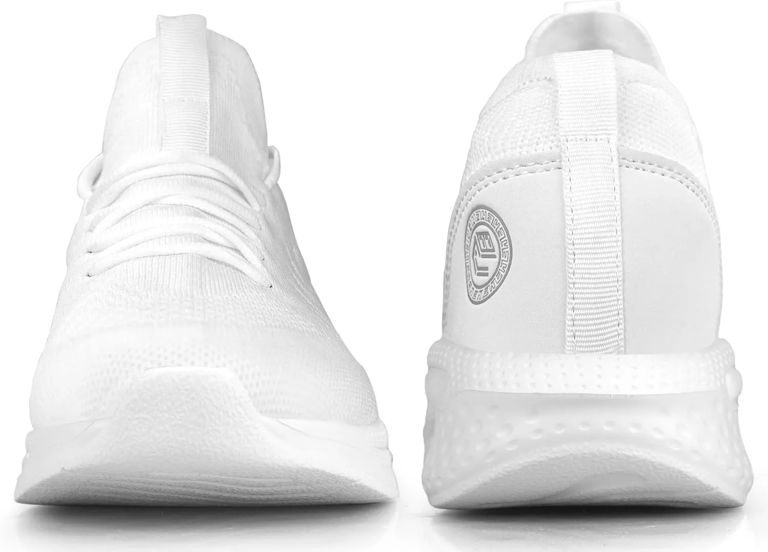 Pujcs Mens Walking Shoes Non Slip Running Shoes Breathable Slip on Sneakers Lightwight Gym Tennis Shoes for Men