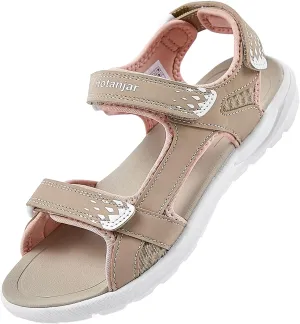 QUANDELI Women's Summer Waterproof Hiking Sandals - Comfortable, Lightweight, Open Toe Sandals for Outdoor, Beach, Travel