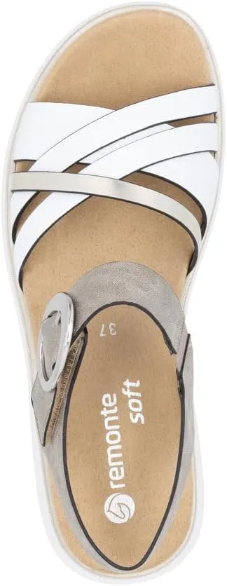 Remonte Women's Strappy Sandals D2K55, Women's Sandals, Loose Insole