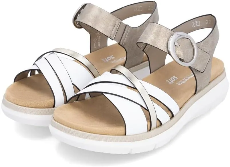 Remonte Women's Strappy Sandals D2K55, Women's Sandals, Loose Insole