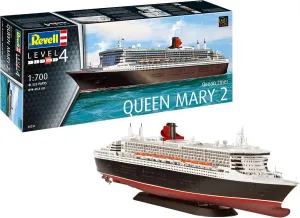Revell 05231 Ocean Liner Queen Mary 2 1:700 Scale Unbuilt/Unpainted Plastic Model Kit