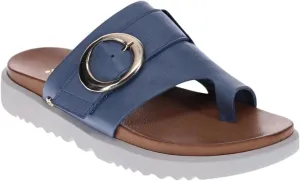 Revere Biscay Women’s Sandals - Premium Leather, Toe Post Slide Sandals, Adjustable Straps, Arch Support, Shock-Absorbing, Stylish & Comfortable for Travel & Daily Wear