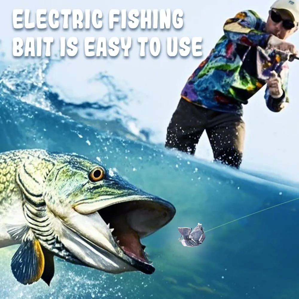 Robotic Fishing Lure, 2025 Upgraded Electric Swimming Lure, Multi Jointed Swimbaits Hard Lures Fishing Tackle for Freshwater & Saltwater