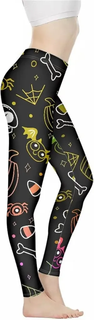 Showudesigns Yoga Pants for Womens Stretch Leggings Sports Tummy Control Workout Leggings XS-3XL