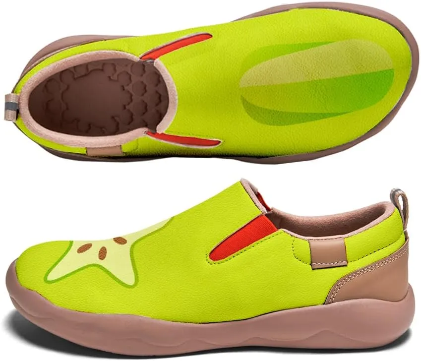 Slip On Loafers for Men Art Painted Travel Walking Shoes Casual Lightweight Fashion Sneaker