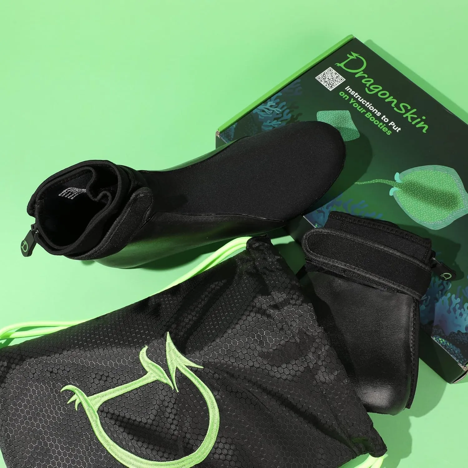 Stingray Resistant Surfing Booties - Dual Layered Stingray Protection - Anti Stingray Surf Boots/Surf Socks/Water Shoes - Ray Boots