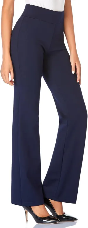 Tapata Women Dress Pants 28"/30"/32"/34" High Waist Stretchy Bootcut Pants Tall, Petite, Regular for Office Business Casual