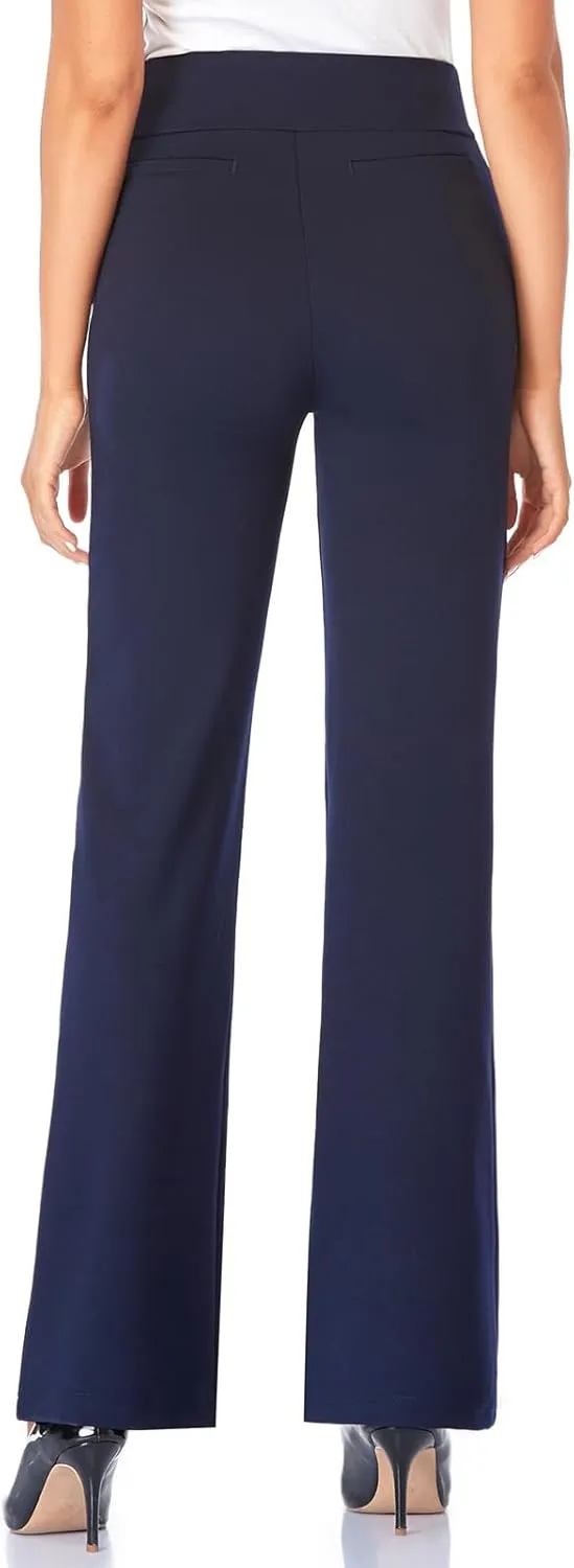 Tapata Women Dress Pants 28"/30"/32"/34" High Waist Stretchy Bootcut Pants Tall, Petite, Regular for Office Business Casual