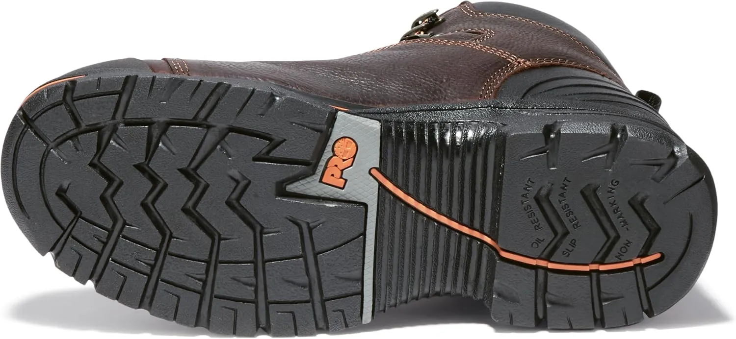 Timberland PRO mens Endurance 6 Inch Steel Safety Toe CSA Puncture Resistant Industrial Work Boot