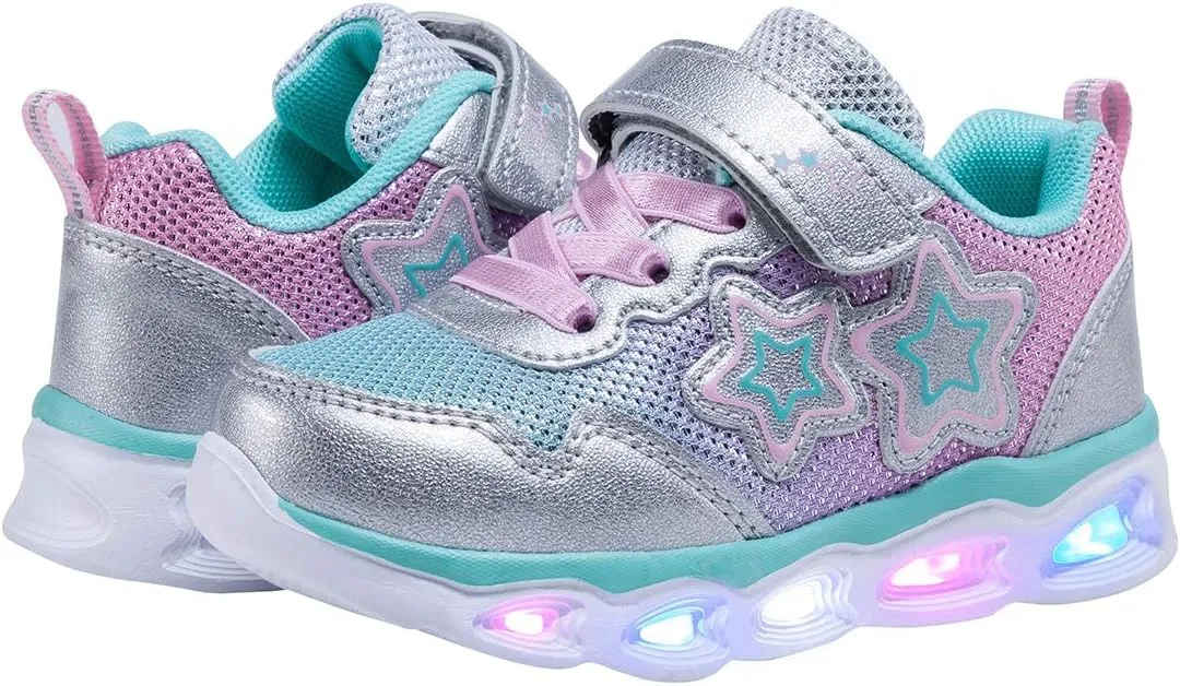 Toddler Boys Girls Light Up Shoes Little Kids Flashing Led Sneakers