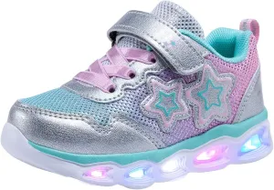 Toddler Boys Girls Light Up Shoes Little Kids Flashing Led Sneakers