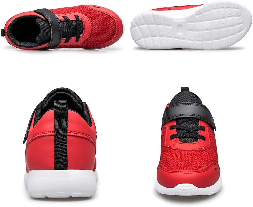 TOEDNNQI Toddler Boys & Girls Shoes Kids Running/Walking Breathable Lightweight Sports Sneakers