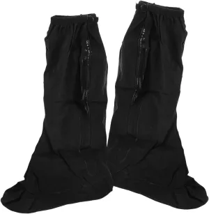 Toyvian Rainproof Shoes Covers Men's Waterproof Bike Overshoes Waterproof Layer Zipper Design (s)