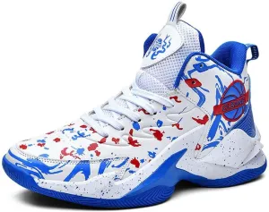 Unisex Basketball Shoes Breathable Non Slip Running Athletic Cushion Sports Fashion Sneakers