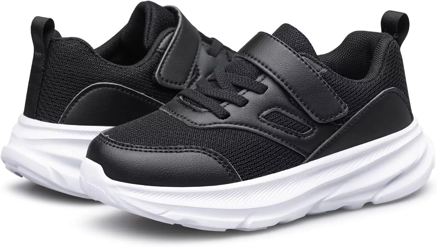 vibdiv Kid's Shoes Sneakers Tennis Laceless Boys Girls Casual School