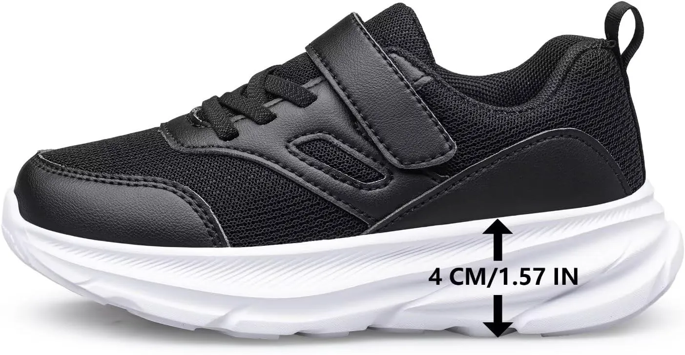 vibdiv Kid's Shoes Sneakers Tennis Laceless Boys Girls Casual School