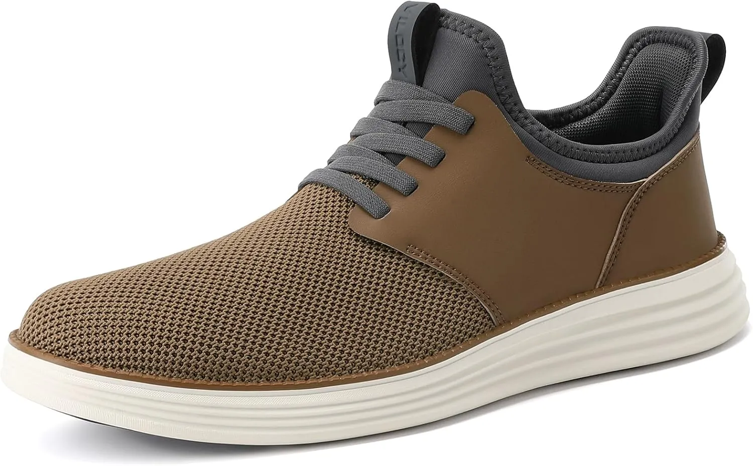 VILOCY Mens Slip On Casual Dress Shoes Hands Free Fashion Sneakers Mesh Tennis Walking Work Shoes Comfortable Breathable Lightweight Non Slip