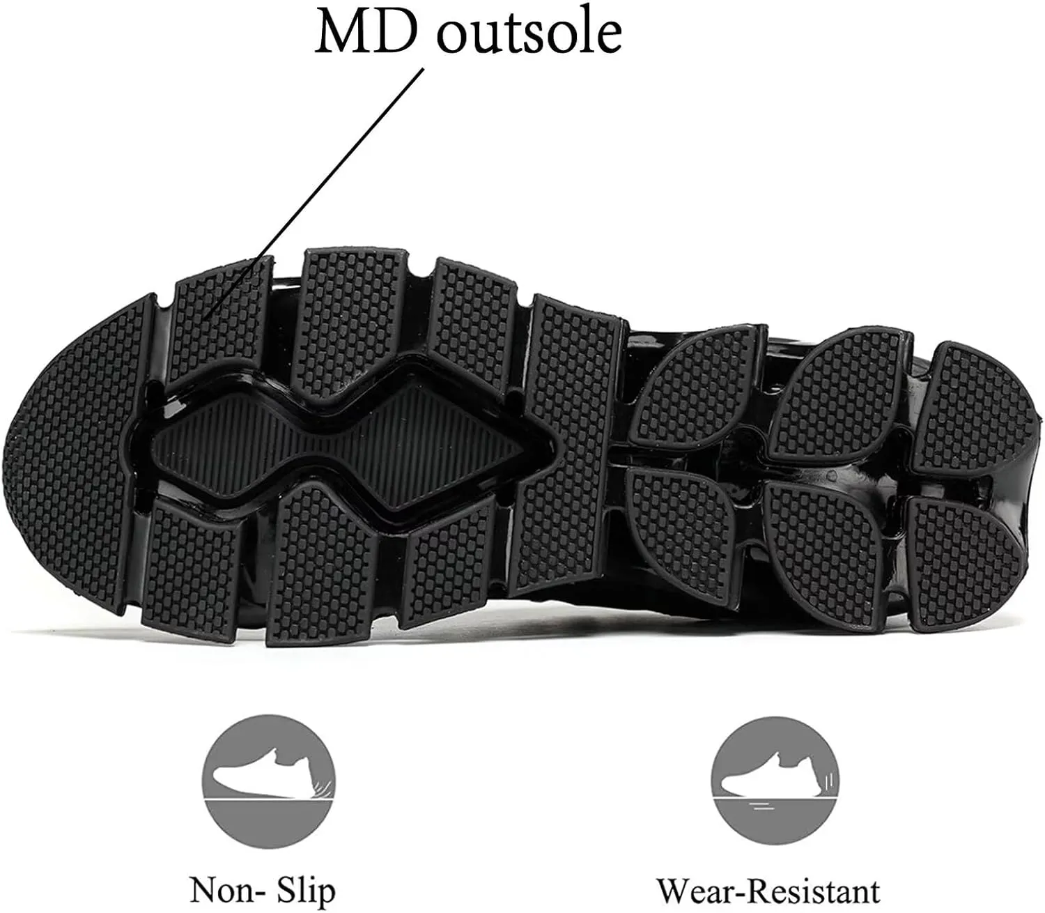 Vooncosir Men's Fashion Sneakers Breathable Mesh Running Shoes Blade Non Slip Soft Sole Casual Athletic Walking Shoes