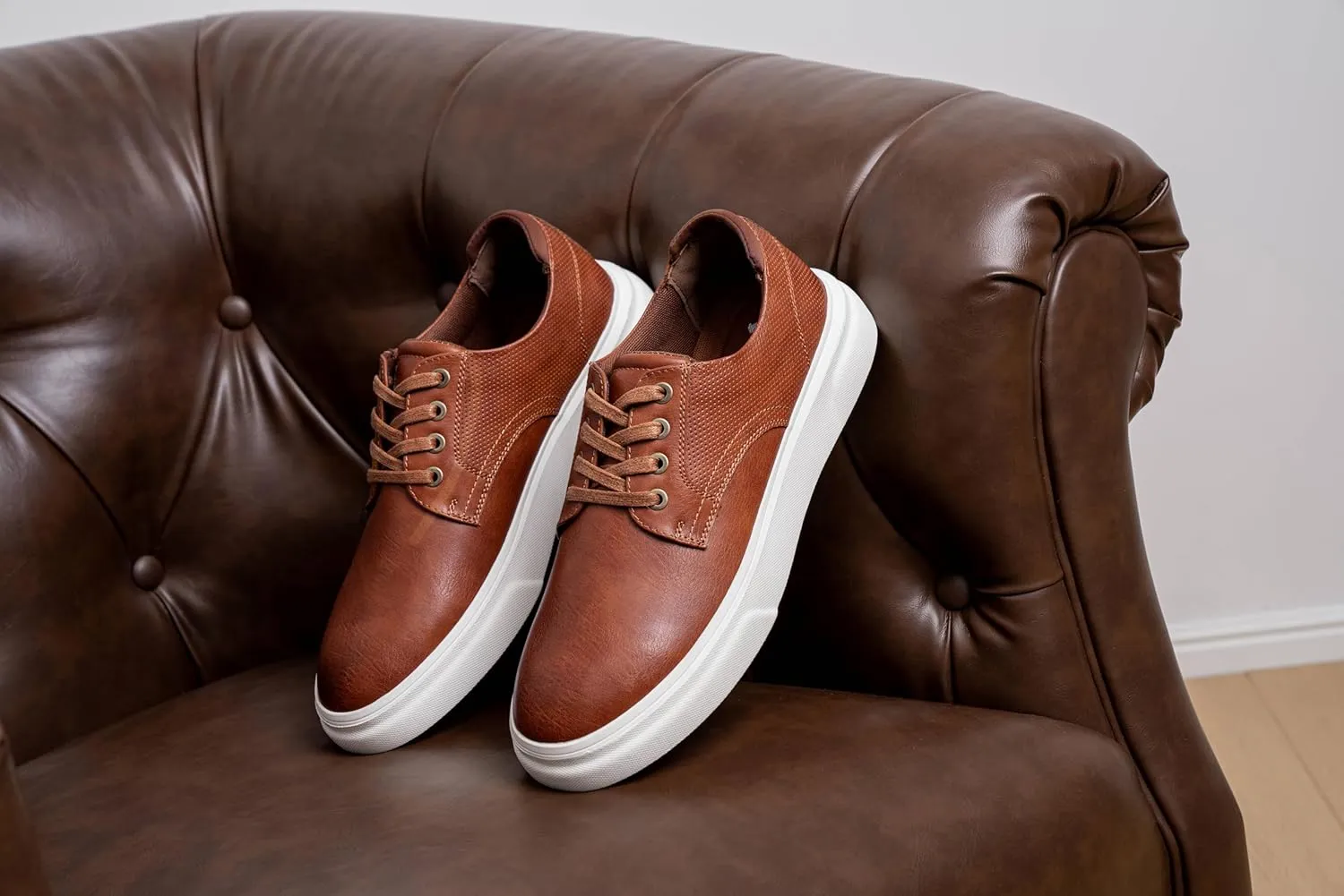 Vostey Mens Casual Sneakers Shoes Fashion Casual Dress Sneaker Shoes for Men
